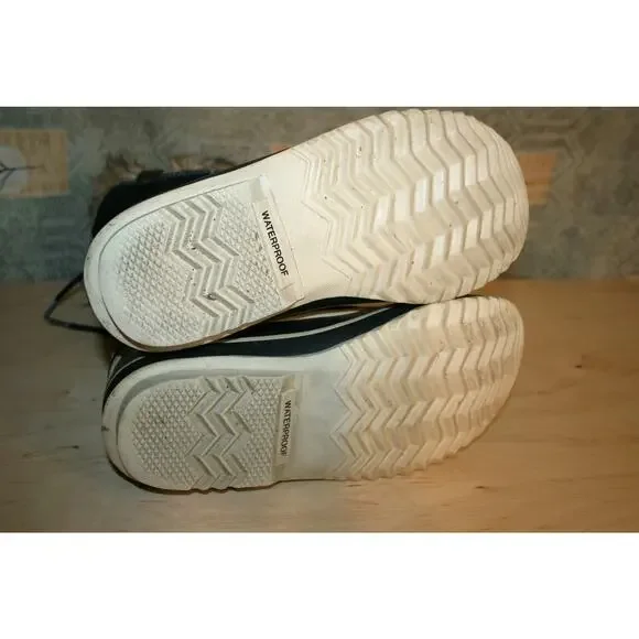 Sorel Joan of Arctic Black Leather Winter Boots 9 / 41 1/3 - Picture 6 of 7